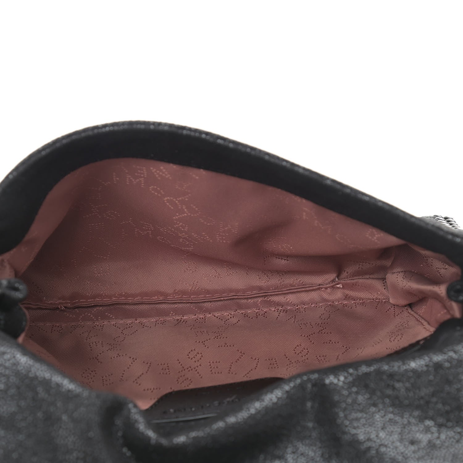Stella McCartney Shaggy Deer Falabella Crossbody Clutch Black 8 of 11