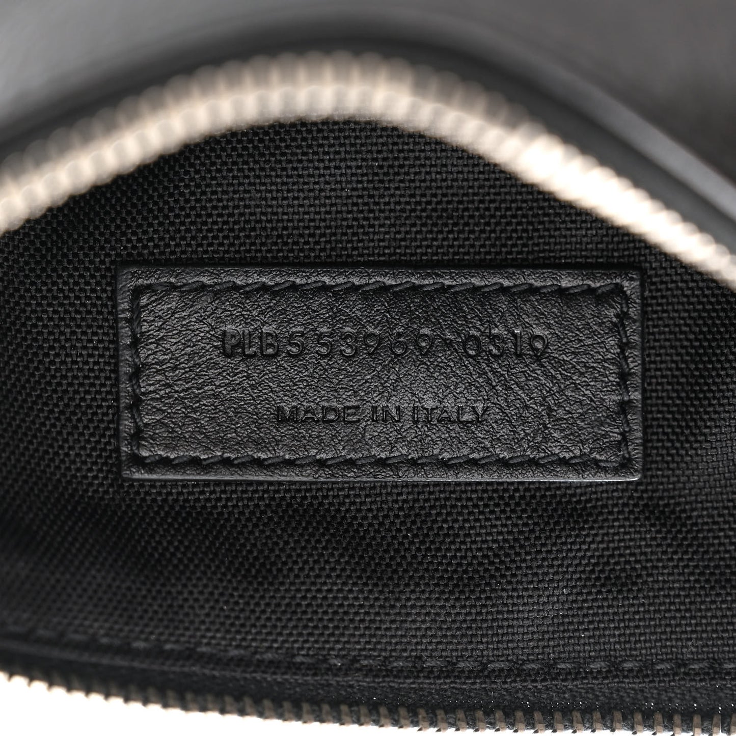 Smooth Calfskin City Sailor Drawstring Backpack Black