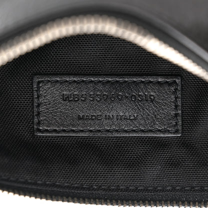 Saint Laurent Smooth Calfskin City Sailor Drawstring Backpack Black 9 of 12