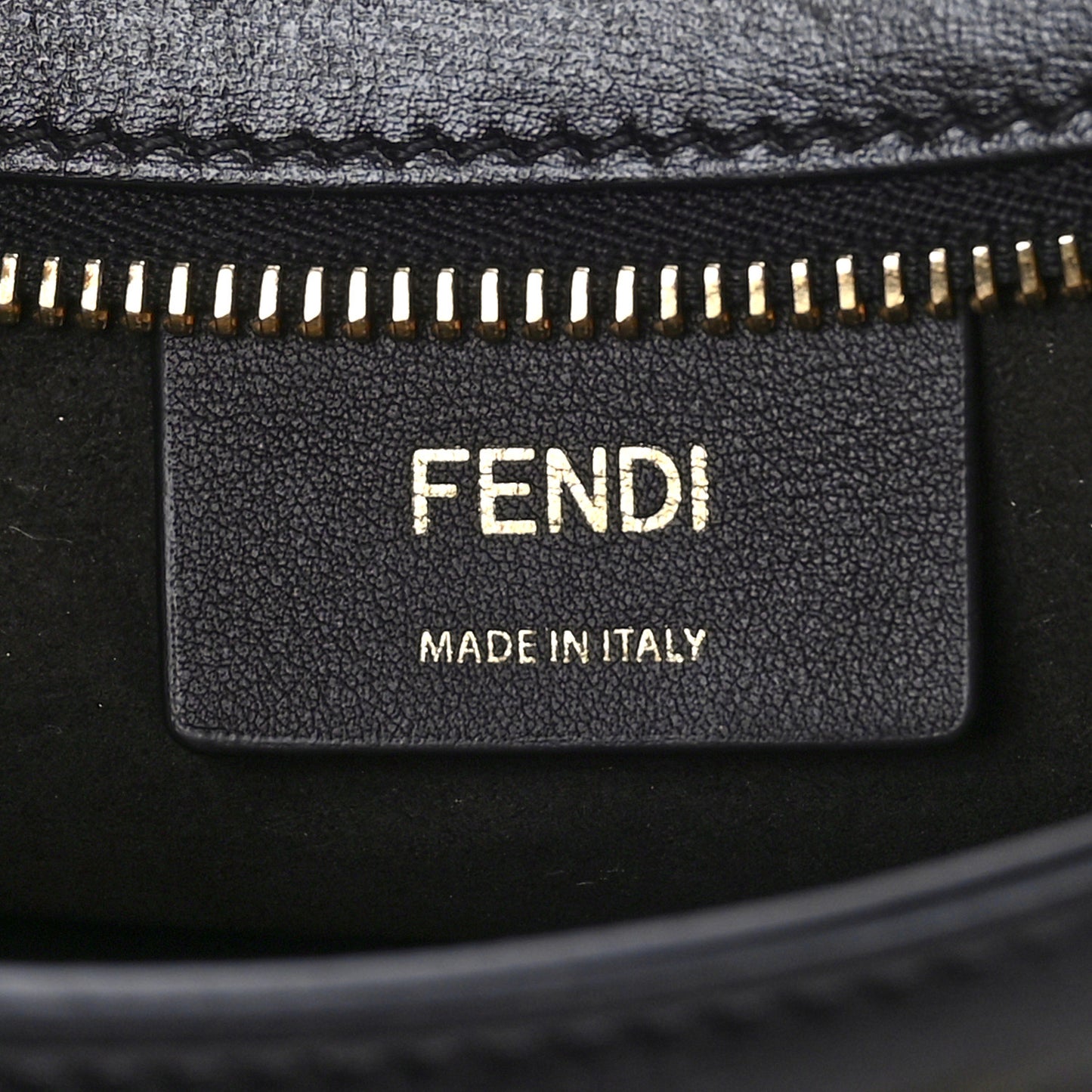 Vitello Queen Palmellato Fendi O'Lock Swing Black
