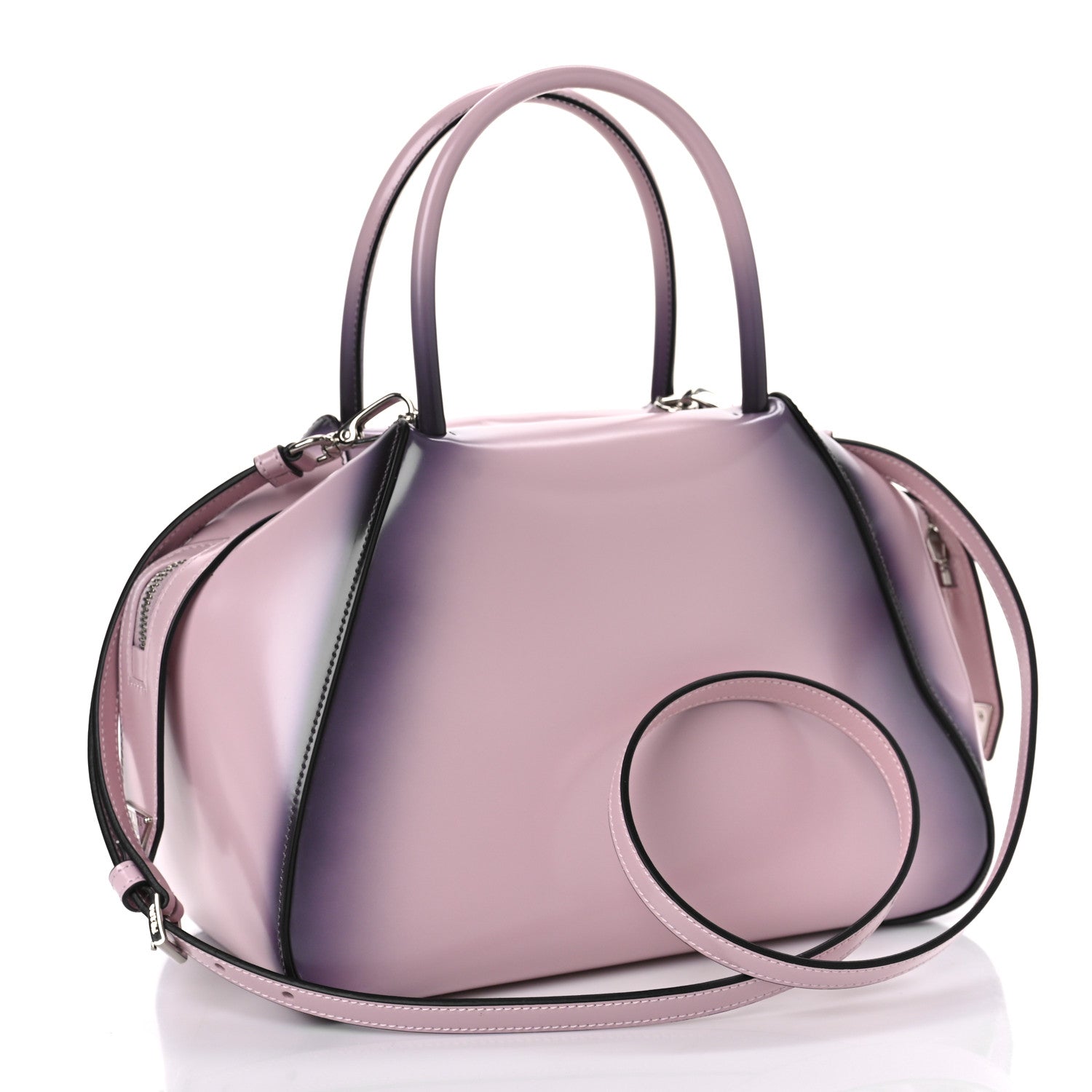 Prada Spazzolato Small Supernova Handbag Alabastro Sfumato 2 of 9
