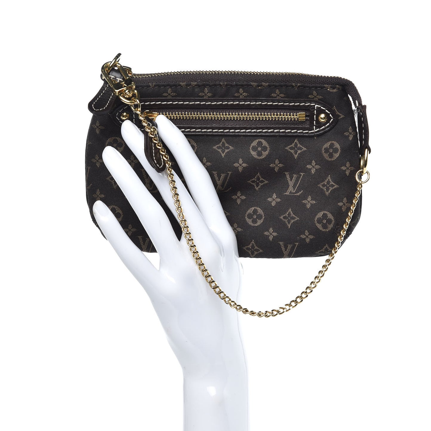 Monogram Idylle Mini Pochette Accessories Fusain