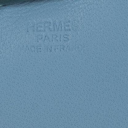 Hermes Milo Lambskin Grigri Rodeo Horse Bag Charm MM Celeste Malachite Craie 3 of 4