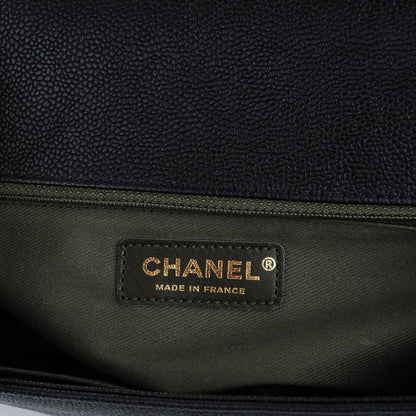 Chanel Caviar Quilted New Medium Boy Flap Black 6 of 7