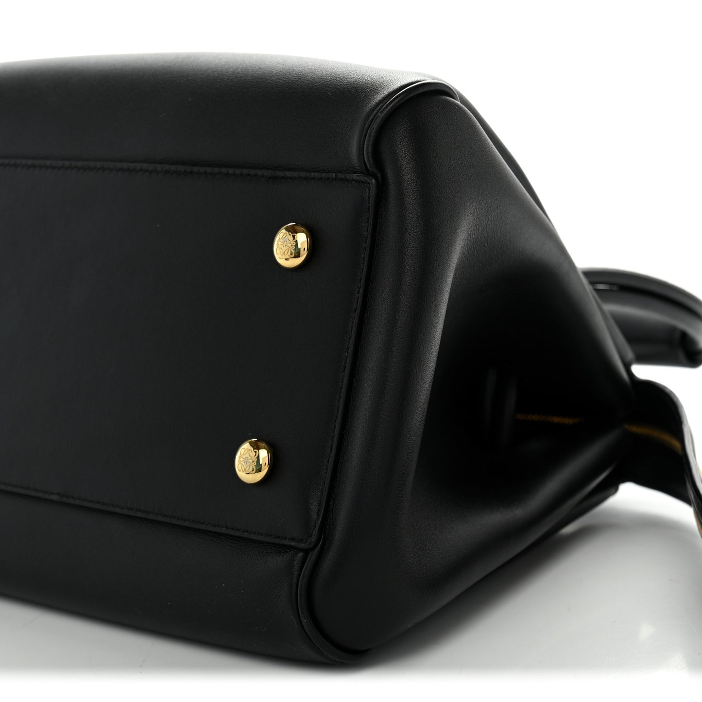 Supple Calfskin Medium Madrid Bag Black