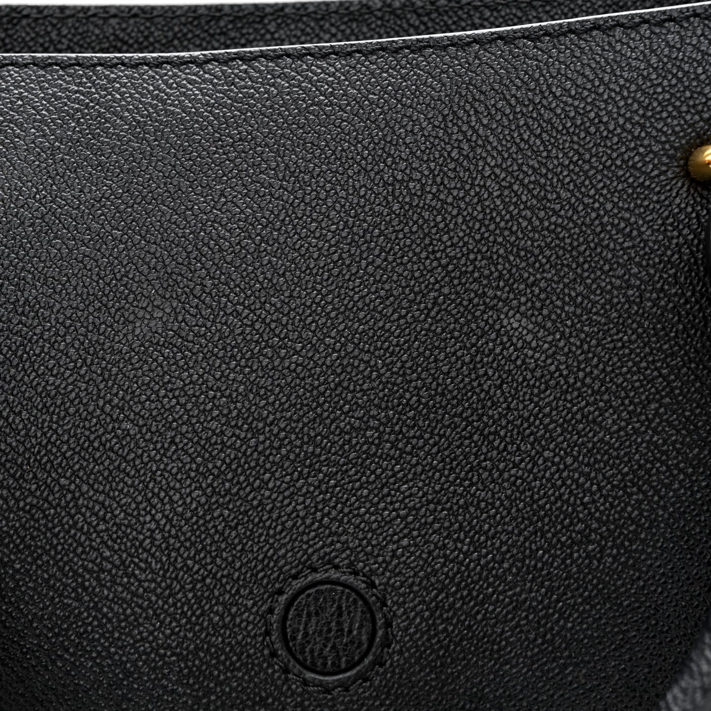Soft Grain Calfskin Small Buckle Tote Black