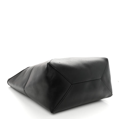 Loewe Shiny Calfskin Large Puzzle Fold Tote Black 4 of 15