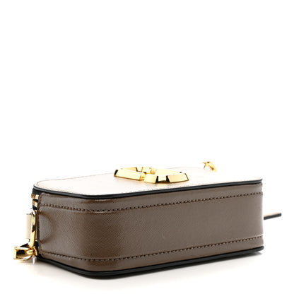 Marc Jacobs Saffiano Small Snapshot Camera Bag French Grey 4 of 10