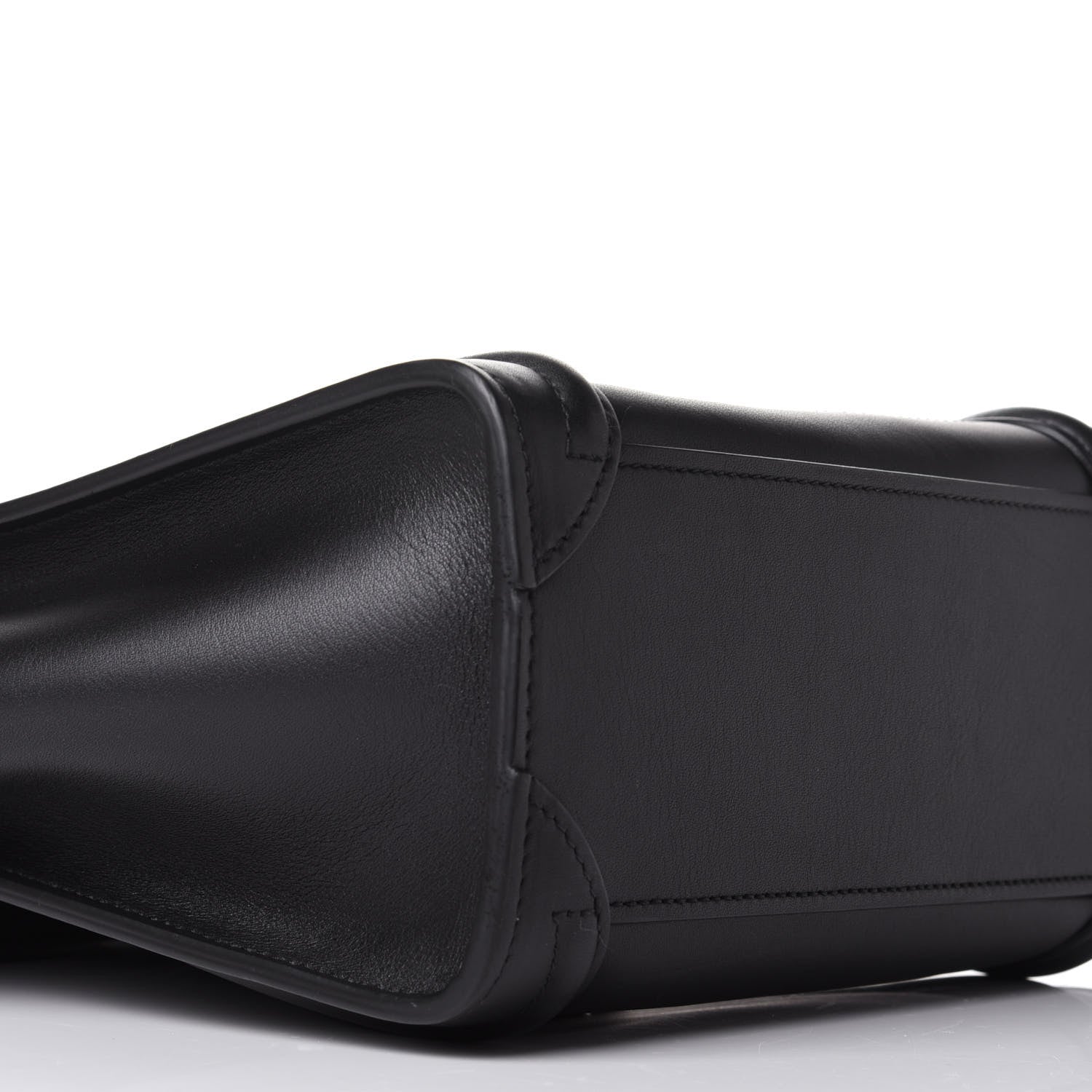 Celine Smooth Calfskin Nano Luggage Black 9 of 10