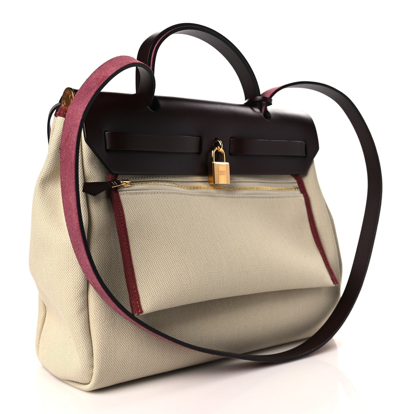 Military Toile Vache Hunter Herbag Zip Retourne 31 PM Beton Rouge Sellier