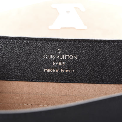 Louis Vuitton Calfskin Lockme Ever BB Black 5 of 10