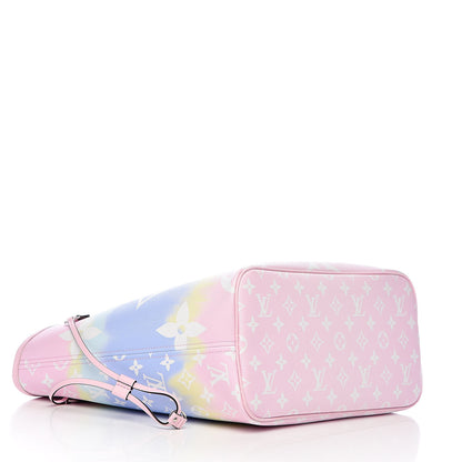 Louis Vuitton Monogram Escale Neverfull MM Pastel 4 of 11