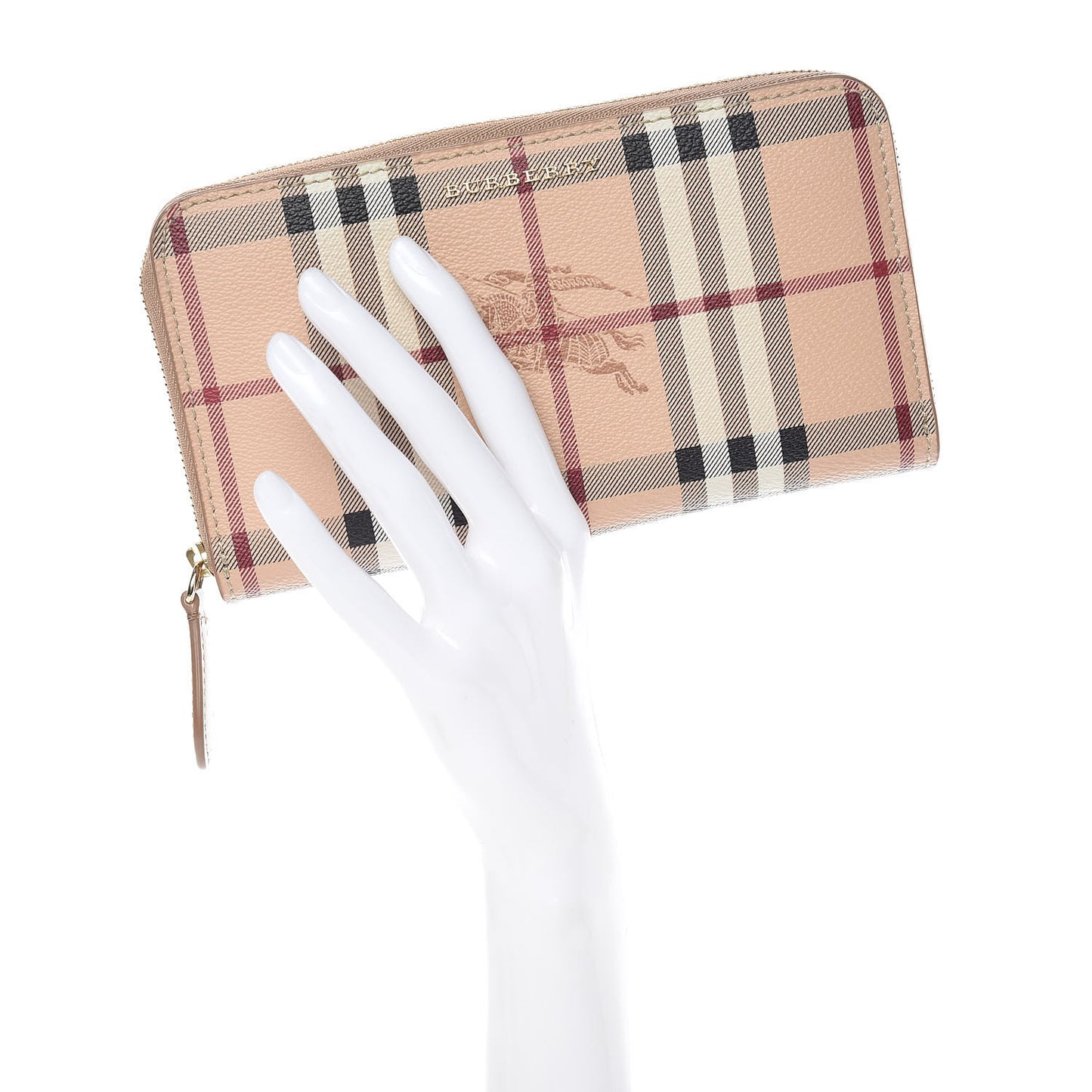 Haymarket Check Zip Around Wallet