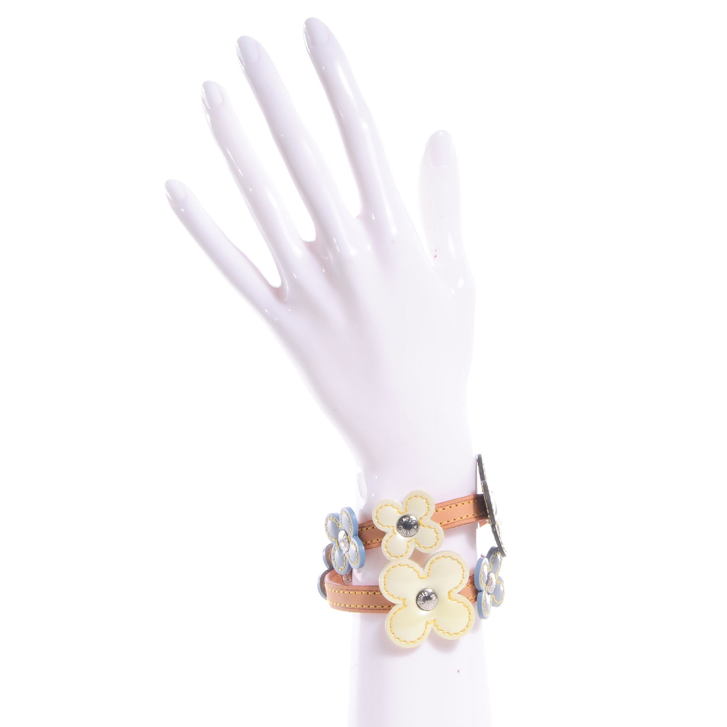 Patent Fleur Double Wrap Bracelet