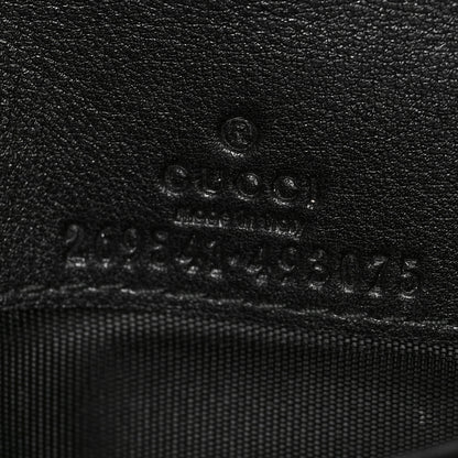 Gucci Soft Microguccissima Dice Chain Wallet Black 5 of 6