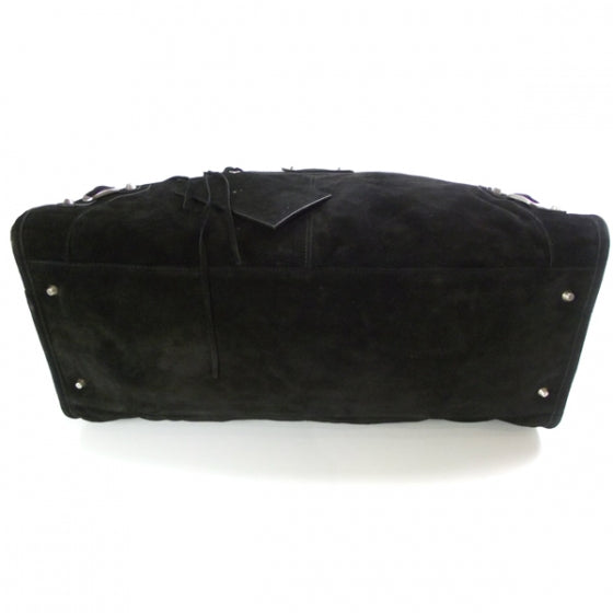 Baby Daim Suede Weekender Black