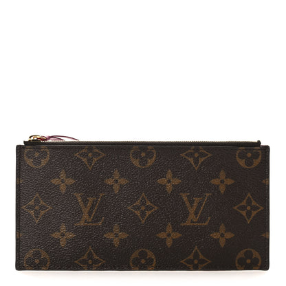 Louis Vuitton Monogram Felicie Chain Wallet Zippered Insert Fuchsia 1 of 8