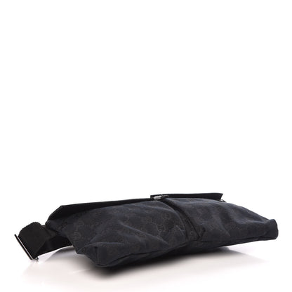 Gucci GG Monogram Double Pocket Belt Bag Black 4 of 9