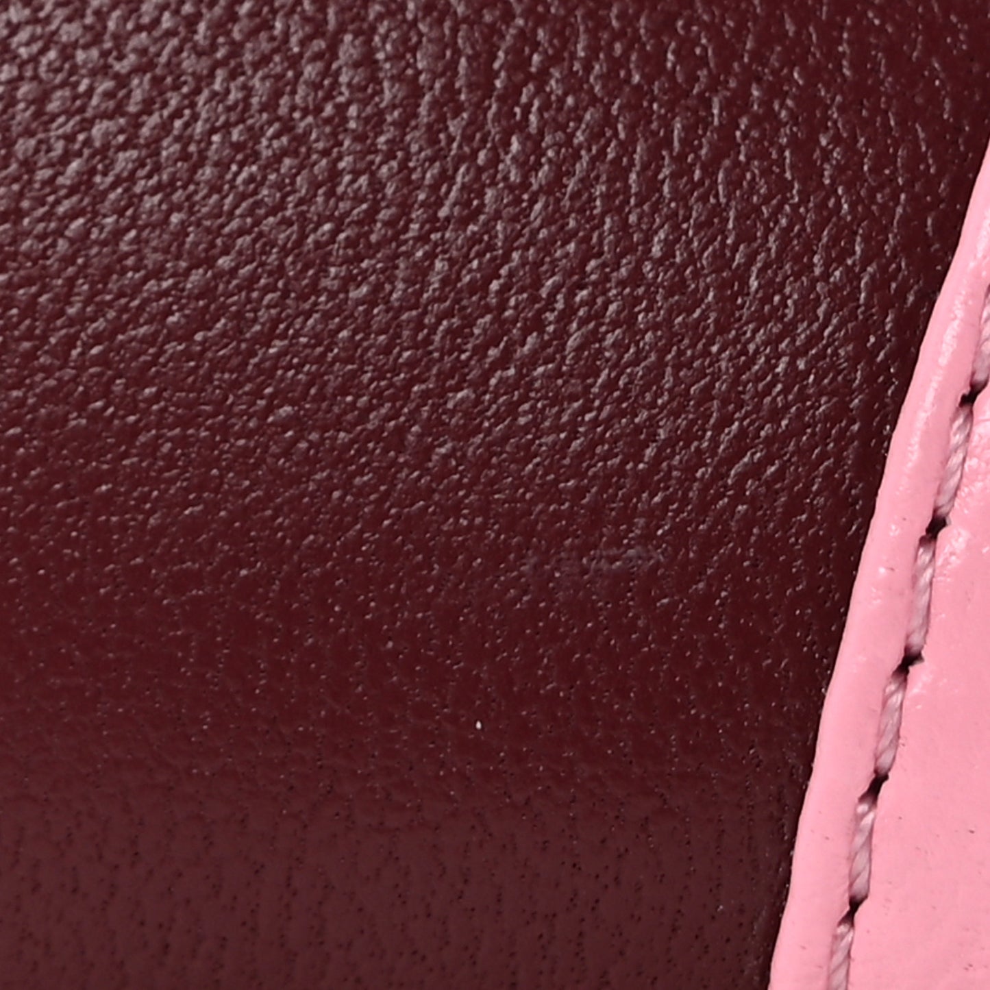 Lambskin Cap Toe CC Slingback Flats 35 Burgundy Pink 36 Burgundy Pink