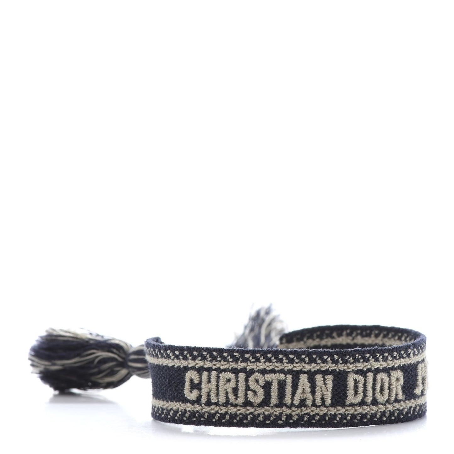 Woven Cotton J'Adior Friendship Bracelet Set Navy