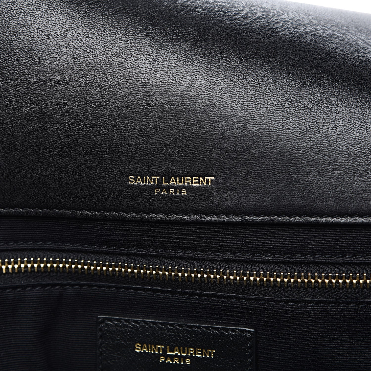 Saint Laurent Lambskin Patchwork Monogram Large Jamie Black 8 of 15