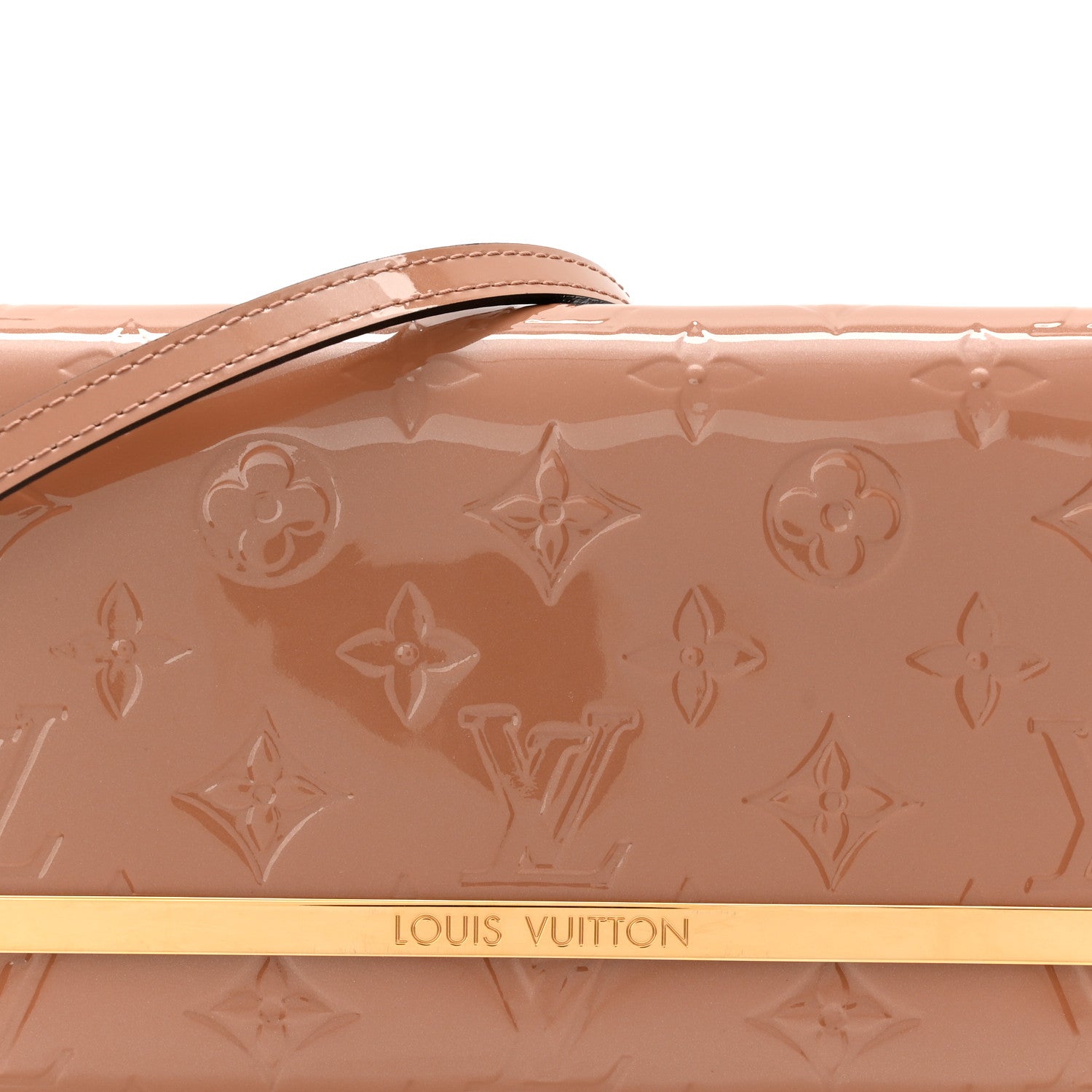Louis Vuitton Vernis Rossmore MM Beige Poudre 7 of 10