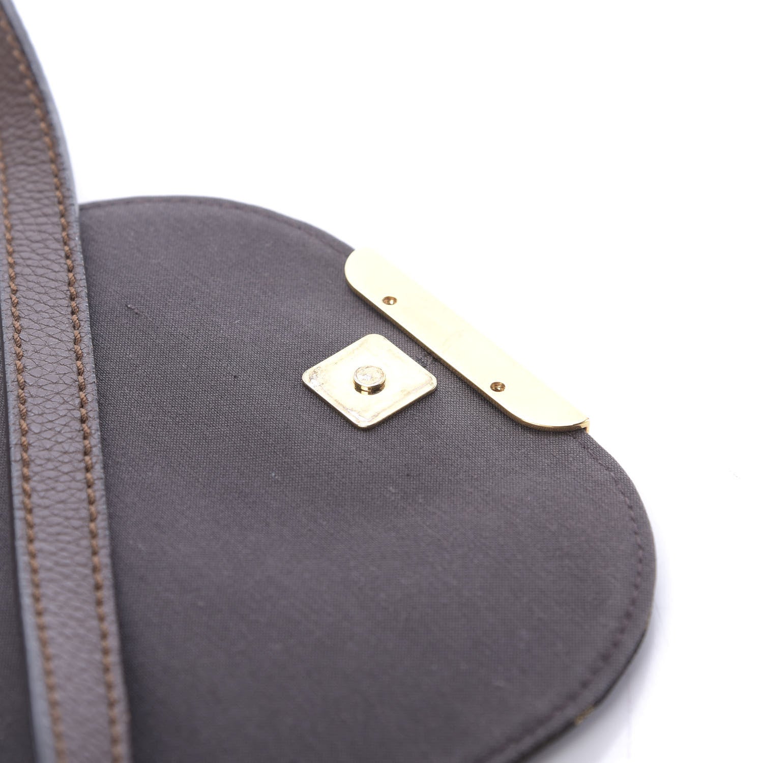 Fendi Zucca Vitello Artic Mini Messenger Bag Tobacco Castagna 11 of 13