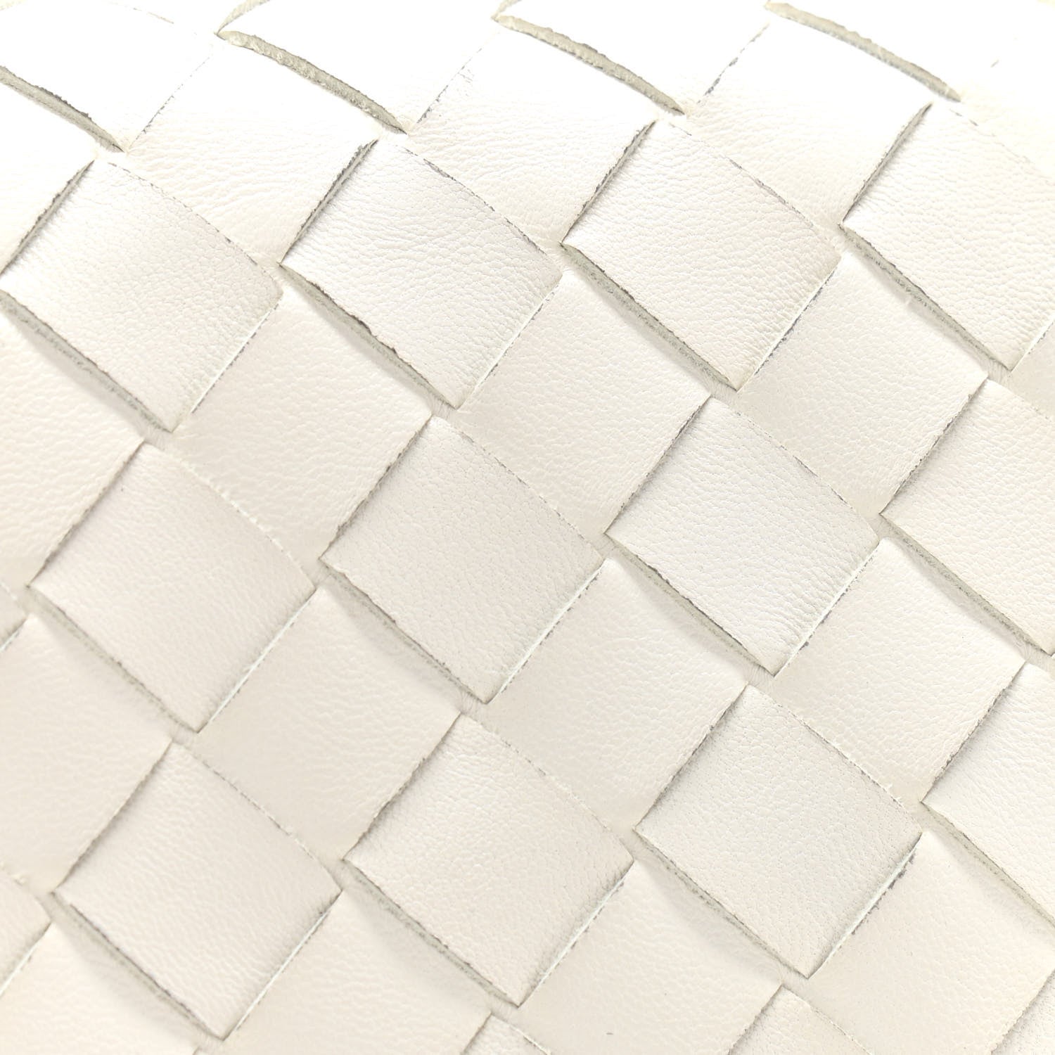 Bottega Veneta Nappa Intrecciato Shoulder Bag White 11 of 11
