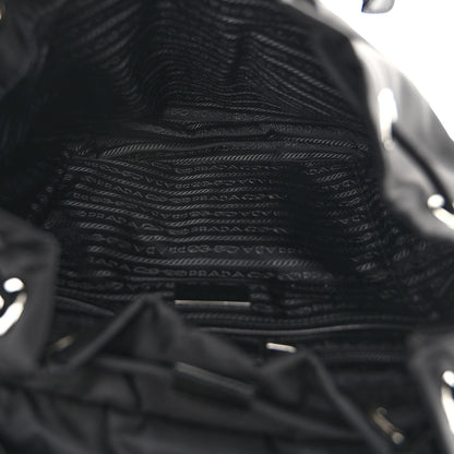 Prada Tessuto Nylon Saffiano Small Backpack Black 5 of 8