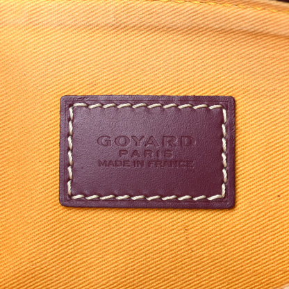 Goyard Goyardine Senat Pochette MM Burgundy 5 of 6