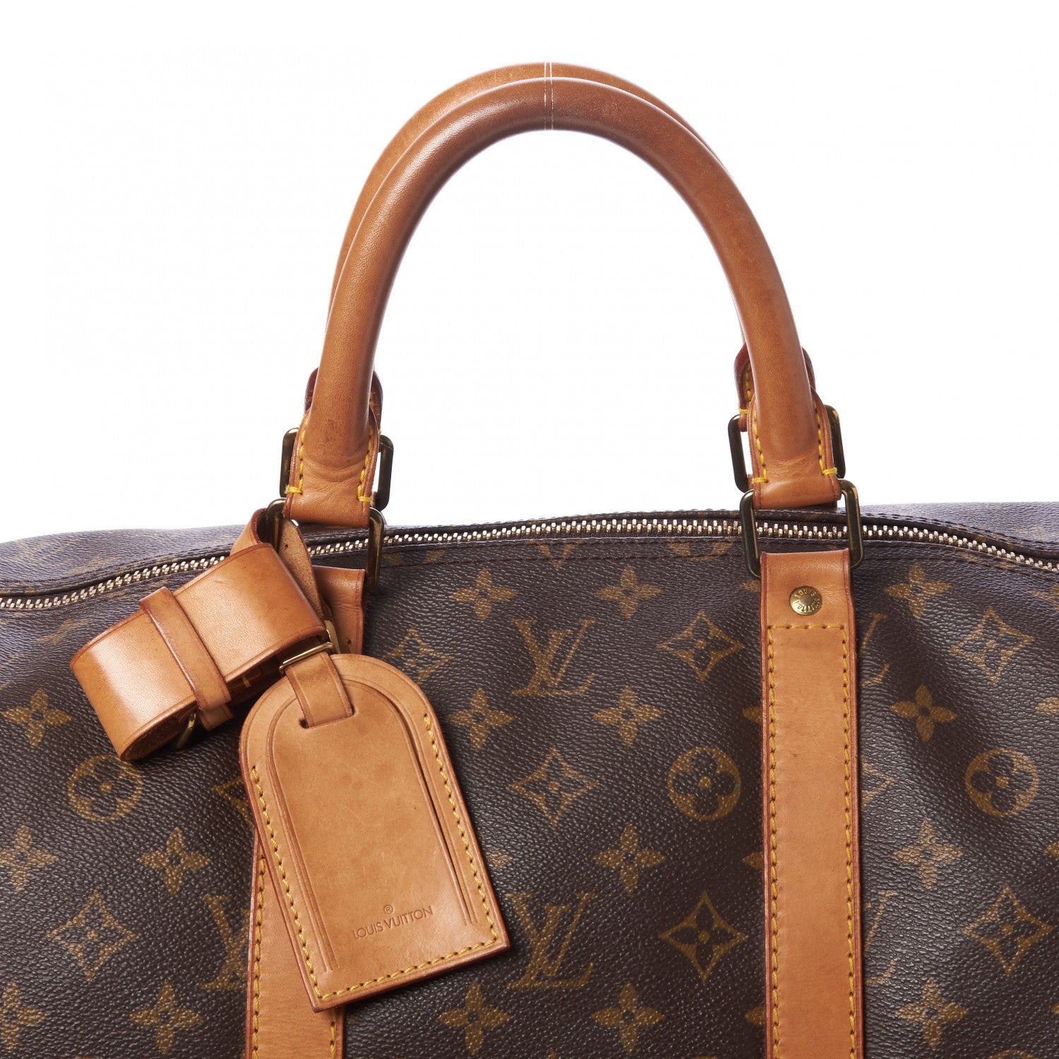 Louis Vuitton Monogram Keepall Bandouliere 55 7 of 9