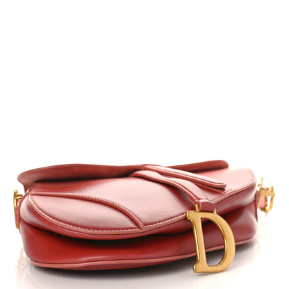 Christian Dior Gradient Calfskin Saddle Bag Pink 4 of 8