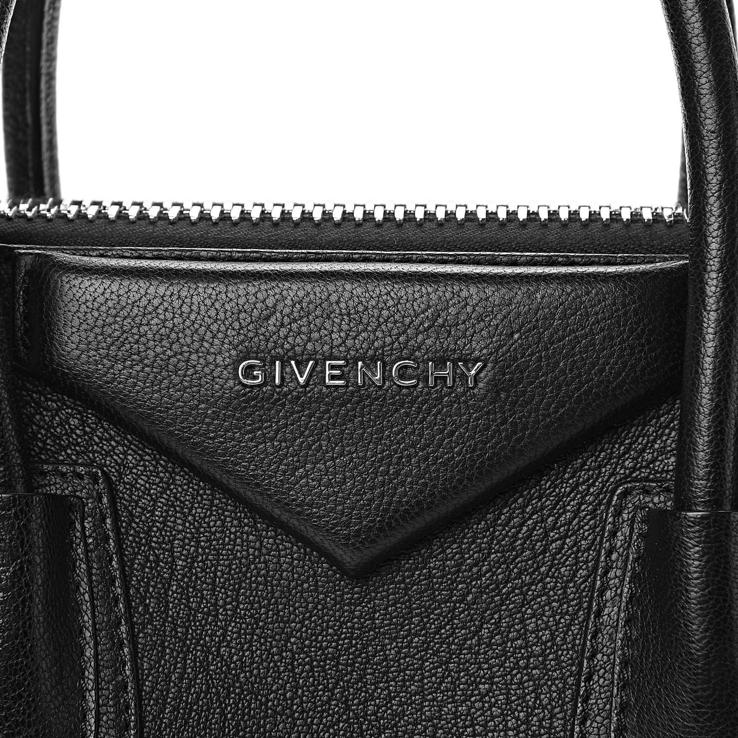Sugar Goatskin Small Antigona Black