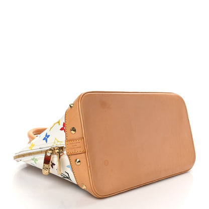 Louis Vuitton Monogram Multicolor Alma White 4 of 13