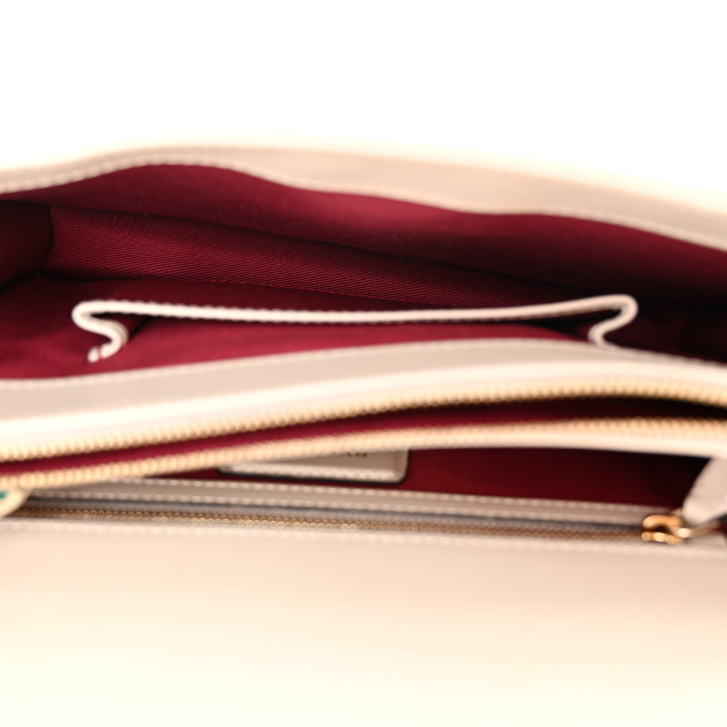 Calfskin Serpenti Forever Crossbody Bag White Agate