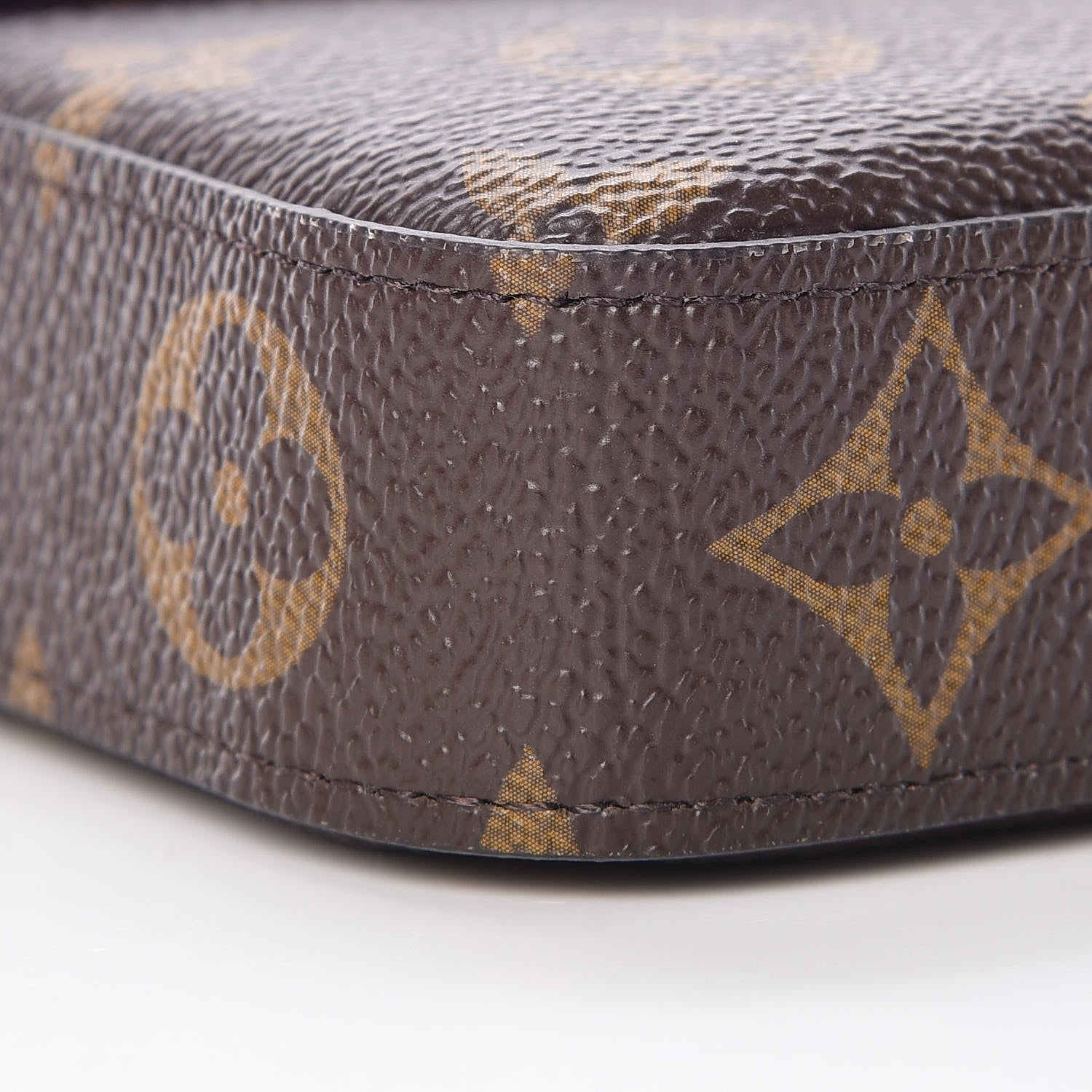 Louis Vuitton Monogram Pochette Felicie Chain Wallet Fuchsia 13 of 15
