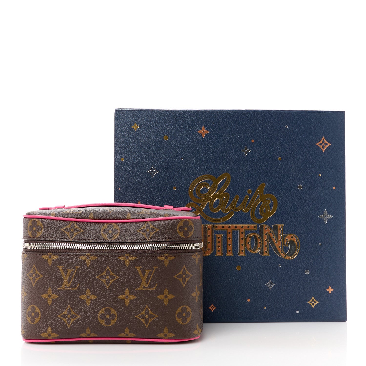 Louis Vuitton Monogram Macassar Nice Mini Pondichery Pink 1566538