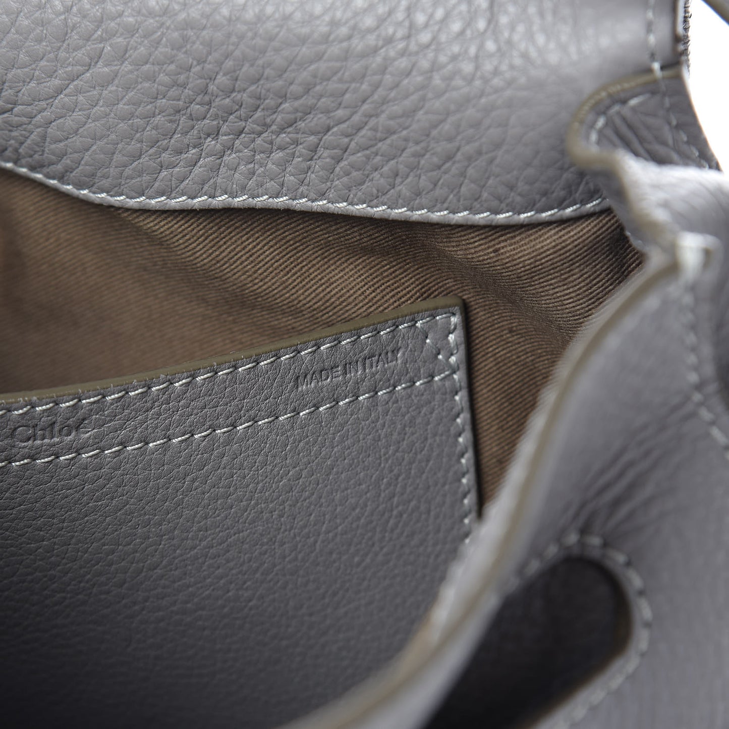 Calfskin Medium Marcie Round Crossbody Bag Cashmere Grey