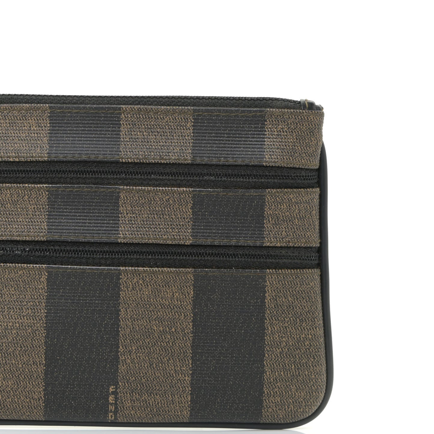Pequin Zip Clutch Tobacco
