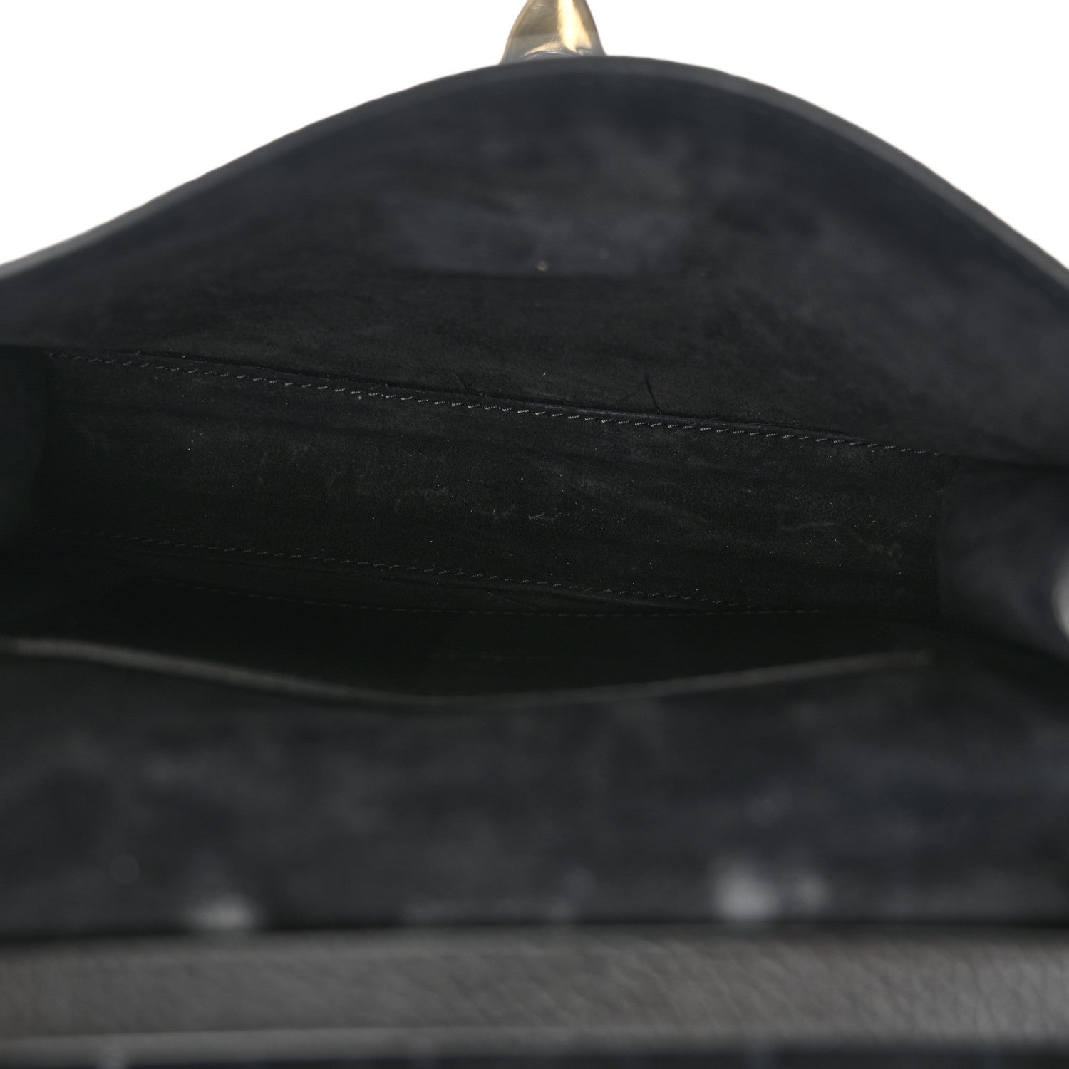 Valentino Garavani VALENTINO GARAVANI Pebbled Calfskin Medium Rockstud Flip Lock Crossbody Bag Black 5 of 10