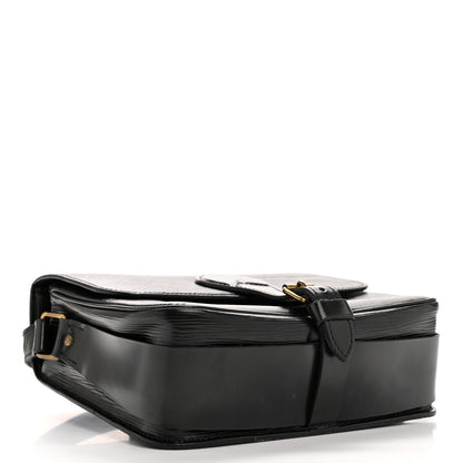 Louis Vuitton Epi Cartouchiere 22 Black 4 of 14
