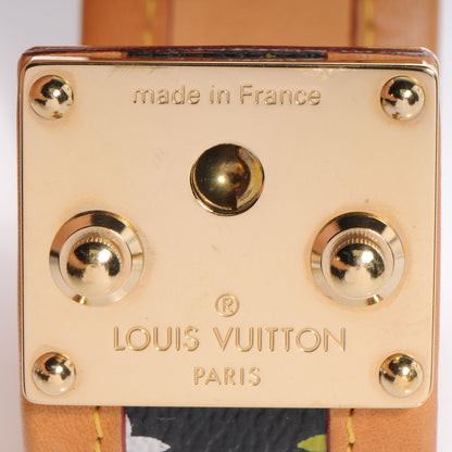 Louis Vuitton Monogram Multicolor S Lock Bracelet Black 4 of 8