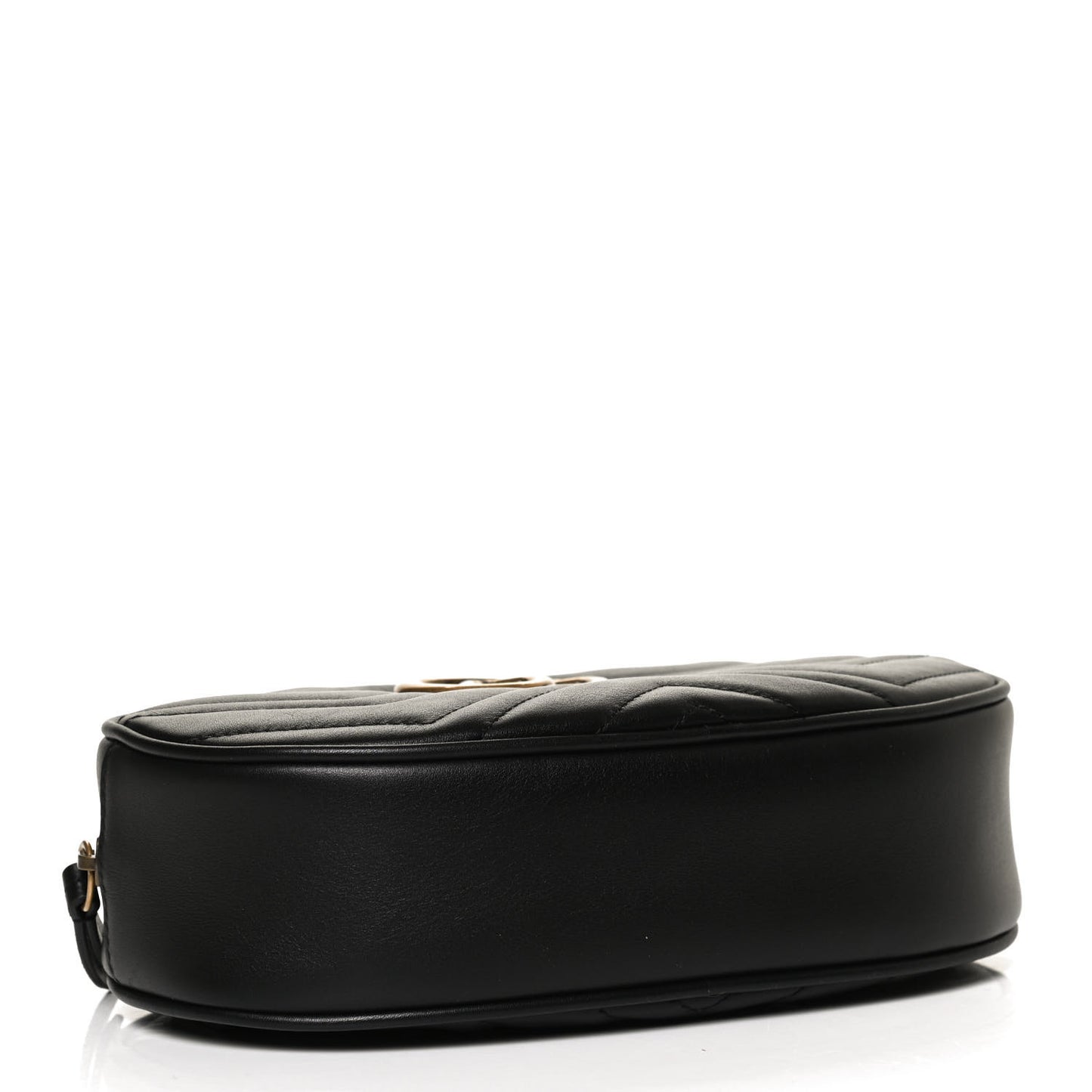 Calfskin Matelasse GG Marmont Belt Bag 75 30 Black