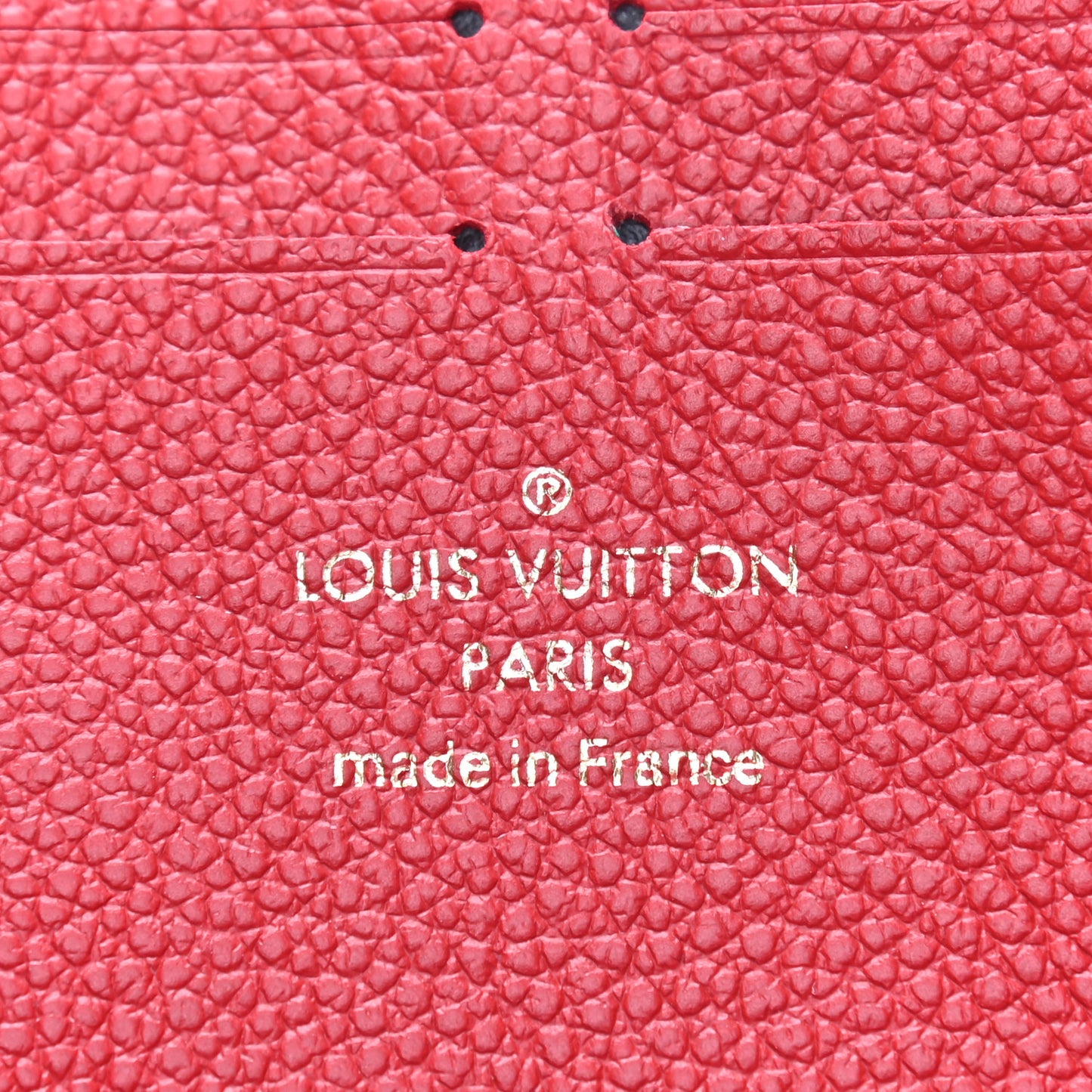 Empreinte Blooming Flowers Clemence Wallet Marine Rouge