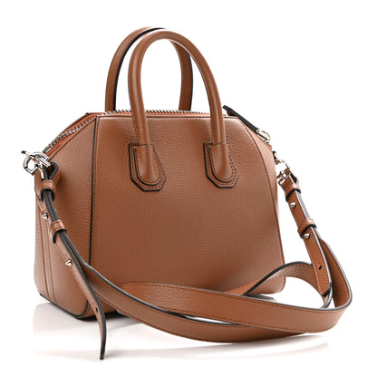 Givenchy Sugar Goatskin Mini Antigona Caramel 2 of 9