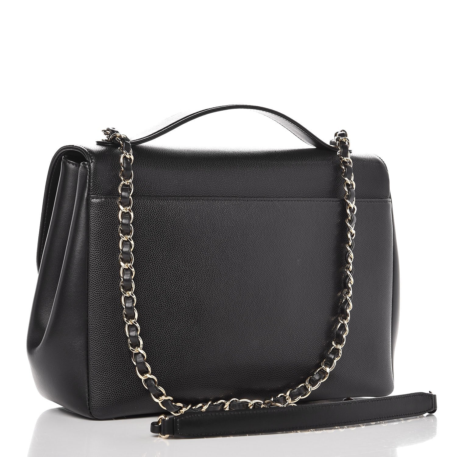 Chanel Caviar Quilted Large Business Affinity Flap Black 3 of 8