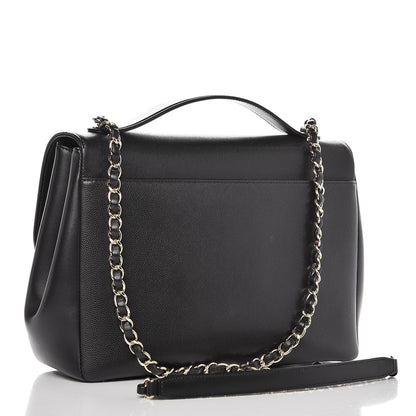Chanel Caviar Quilted Large Business Affinity Flap Black 3 of 8