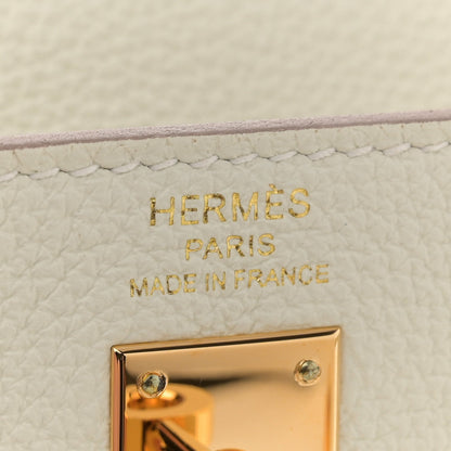Hermes Togo Kelly Retourne 25 Mushroom 6 of 12