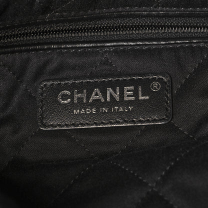 Chanel Shiny Calfskin Quilted Chanel 22 Black 6 of 10