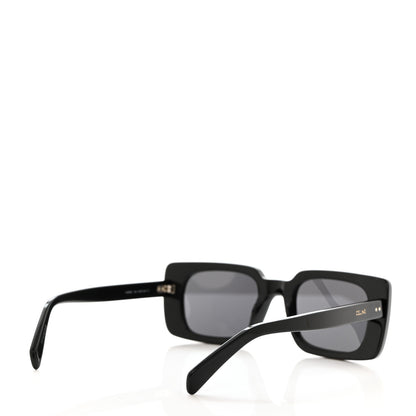 Celine Acetate Rectangular Sunglasses CL40213I Black 4 of 7
